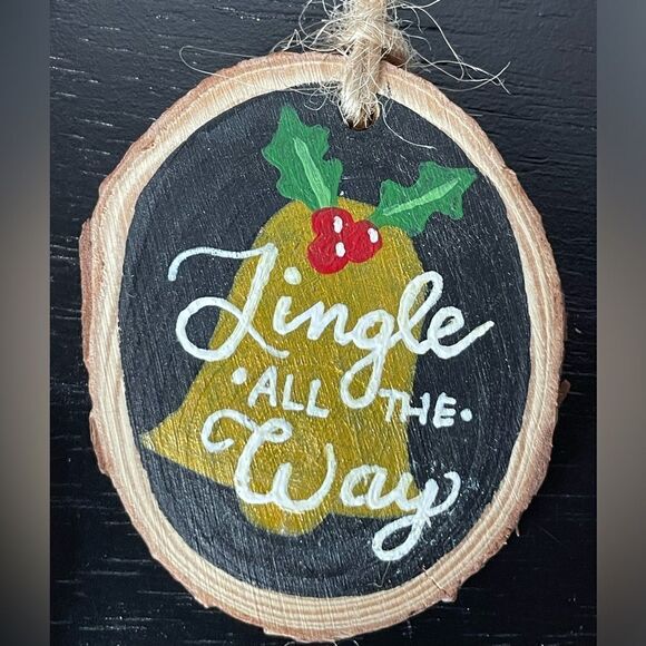 Handmade Wooden Ornaments Made of Small Circular Birch Wood - Picture 6 of 15